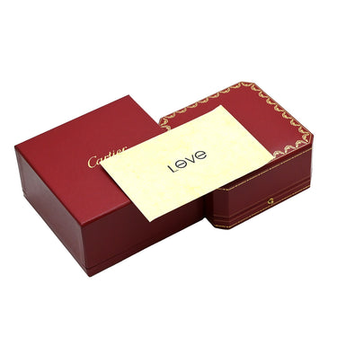 カルティエ Cartier ラブブレスレット オープン 1Pダイヤモンド B6029900 ホワイトゴールド K18WG ダイヤモンド #18 バングル LOVE Au750 18K 18金