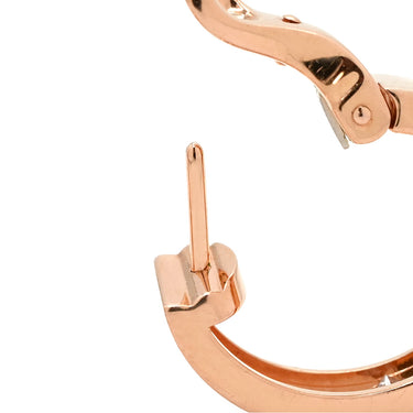 カルティエ Cartier ラブ LOVE フープピアス 1Pダイヤ B8301218 ピンクゴールド K18PG ダイヤモンド ピアス ミニラブ 750 18K PG RG