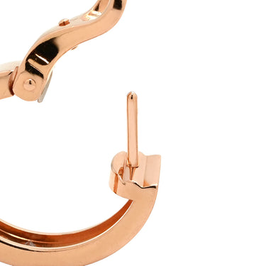 カルティエ Cartier ラブ LOVE フープピアス 1Pダイヤ B8301218 ピンクゴールド K18PG ダイヤモンド ピアス ミニラブ 750 18K PG RG