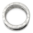 ブルガリ BVLGARI ビーゼロワン B-zero1 2バンドリング ホワイトゴールド K18WG #57(JP17) リング 指輪 750 18金 WG 16号