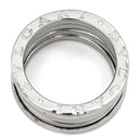 ブルガリ BVLGARI ビーゼロワン B-zero1 2バンドリング ホワイトゴールド K18WG #51(JP11) リング 指輪 750 18K WG 10号