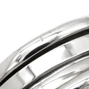 ブルガリ BVLGARI ビーゼロワン B-zero1 2バンドリング ホワイトゴールド K18WG #51(JP11) リング 指輪 750 18K WG 10号