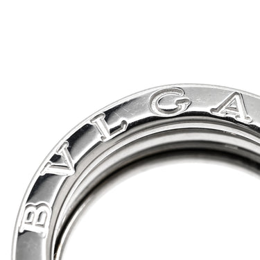 ブルガリ BVLGARI ビーゼロワン B-zero1 2バンドリング ホワイトゴールド K18WG #51(JP11) リング 指輪 750 18K WG 10号