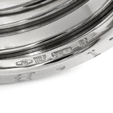 ブルガリ BVLGARI ビーゼロワン B-zero1 2バンドリング ホワイトゴールド K18WG #51(JP11) リング 指輪 750 18K WG 10号
