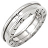 ブルガリ BVLGARI ビーゼロワン B-zero1 リング XS 336018 ホワイトゴールド K18WG #48(JP8) リング 指輪 750 18金 WG 1バンドリング 8号