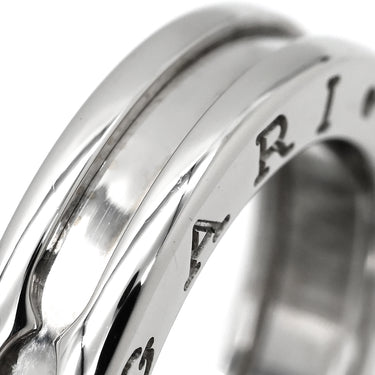 ブルガリ BVLGARI ビーゼロワン B-zero1 リング XS 336018 ホワイトゴールド K18WG #48(JP8) リング 指輪 750 18金 WG 1バンドリング 8号