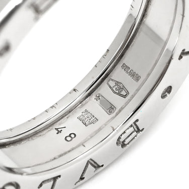 ブルガリ BVLGARI ビーゼロワン B-zero1 リング XS 336018 ホワイトゴールド K18WG #48(JP8) リング 指輪 750 18金 WG 1バンドリング 8号