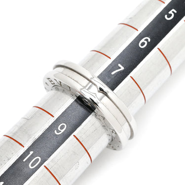 ブルガリ BVLGARI ビーゼロワン B-zero1 リング XS 336018 ホワイトゴールド K18WG #48(JP8) リング 指輪 750 18金 WG 1バンドリング 8号
