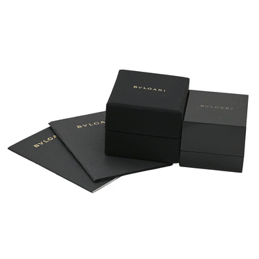 ブルガリ BVLGARI ブルガリブルガリ ダブルロゴ AN853348 ホワイトゴールド K18WG ダイヤモンド リング 指輪 18K 750AU 1Pダイヤモンド 11.5号