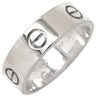 カルティエ Cartier LOVE ラブリング B4084700 ホワイトゴールド K18WG #57(JP17) リング 指輪 750 18K WG クラシックモデル 16号