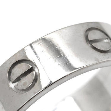 カルティエ Cartier LOVE ラブリング B4084700 ホワイトゴールド K18WG #57(JP17) リング 指輪 750 18K WG クラシックモデル 16号