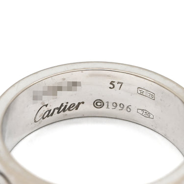 カルティエ Cartier LOVE ラブリング B4084700 ホワイトゴールド K18WG #57(JP17) リング 指輪 750 18K WG クラシックモデル 16号
