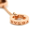 ブルガリ BVLGARI フィオレヴァー ピンクゴールド K18PG ダイヤモンド ネックレス Au750 K18PG パヴェ ダイヤ フラワーモチーフ オープンワーク