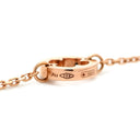 ブルガリ BVLGARI フィオレヴァー ピンクゴールド K18PG ダイヤモンド ネックレス Au750 K18PG パヴェ ダイヤ フラワーモチーフ オープンワーク