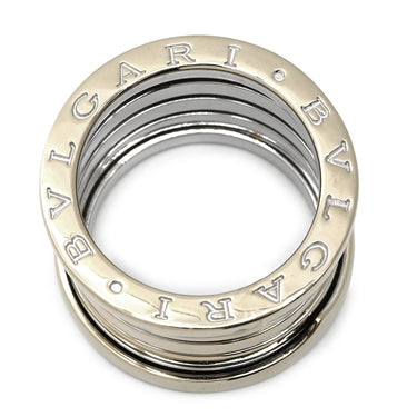 ブルガリ BVLGARI ビーゼロワン B-zero1 5バンドリング ホワイトゴールド K18WG #53(JP13) リング 指輪 BVLGARI Au750 WG 18K 18金 12号