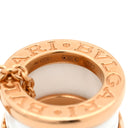ブルガリ BVLGARI ビーゼロワン 346082 ホワイト×ピンクゴールド K18PG セラミック ネックレス B-zero1 Au750 18K 18金 白セラミック