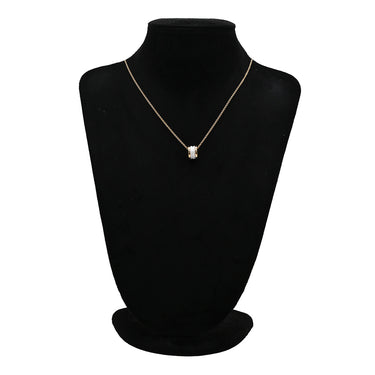 ブルガリ BVLGARI ビーゼロワン 346082 ホワイト×ピンクゴールド K18PG セラミック ネックレス B-zero1 Au750 18K 18金 白セラミック