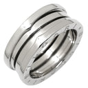 ブルガリ BVLGARI ビーゼロワン B-zero1 3バンド 323538 ホワイトゴールド K18WG #58 リング 指輪 Au750 18K 18金 17号