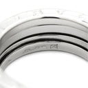 ブルガリ BVLGARI ビーゼロワン B-zero1 3バンド 323538 ホワイトゴールド K18WG #58 リング 指輪 Au750 18K 18金 17号