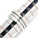 ブルガリ BVLGARI ビーゼロワン B-zero1 3バンド 323538 ホワイトゴールド K18WG #58 リング 指輪 Au750 18K 18金 17号