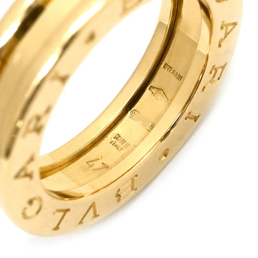 ブルガリ BVLGARI ビーゼロワン B-zero1 リング XS イエローゴールド K18YG #47(JP7) リング 指輪 Au750 18K 18金 1バンド 7号