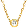 カルティエ Cartier ダムール SM B7215800 イエローゴールド K18YG ダイヤモンド ネックレス Au750 18K 18金 1P 1石 1粒 ダイヤモンド スモールモデル