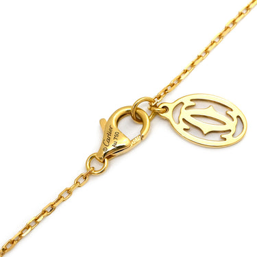 カルティエ Cartier ダムール SM B7215800 イエローゴールド K18YG ダイヤモンド ネックレス Au750 18K 18金 1P 1石 1粒 ダイヤモンド スモールモデル