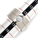カルティエ Cartier ハイラブリング ホワイトゴールド K18WG ダイヤモンド #54(JP14) リング 指輪 1P 1石 1粒 ダイヤ 18K 18金 幅広 ワイド 14号