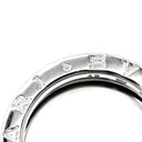 ブルガリ BVLGARI ビーゼロワン B-zero1 2バンドリング ホワイトゴールド K18WG #49(JP9) リング 指輪 750 18金 WG 8号