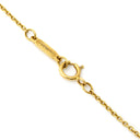 ティファニー Tiffany & Co センチメンタルハート ダイヤモンド イエローゴールド K18YG ダイヤモンド ネックレス T＆Co. 18K 750 YG