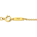 ティファニー Tiffany & Co センチメンタルハート ダイヤモンド イエローゴールド K18YG ダイヤモンド ネックレス T＆Co. 18K 750 YG