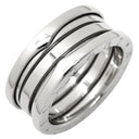 ブルガリ BVLGARI ビーゼロワン B-zero1 3バンドリング 323535 ホワイトゴールド K18WG #54(JP14) リング 指輪 750 18金 WG 13号