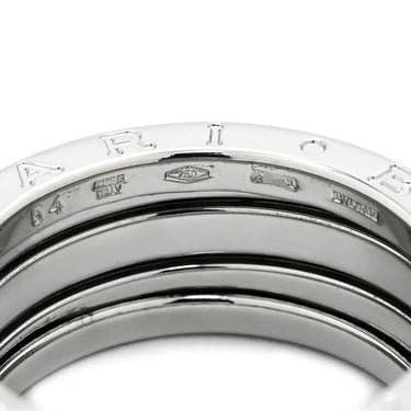 ブルガリ BVLGARI ビーゼロワン B-zero1 3バンドリング 323535 ホワイトゴールド K18WG #54(JP14) リング 指輪 750 18金 WG 13号