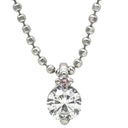 タサキ TASAKI ダイヤモンド 0.31ct ペンダント プラチナシルバー Pt900 ダイヤモンド Pt850(チェーン) ネックレス TASAKI プラチナ Pt900 2P 2石 2粒 VS-1