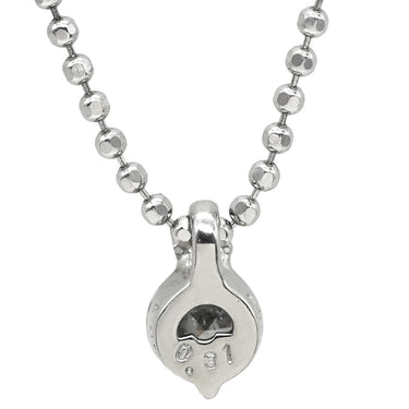 タサキ TASAKI ダイヤモンド 0.31ct ペンダント プラチナシルバー Pt900 ダイヤモンド Pt850(チェーン) ネックレス TASAKI プラチナ Pt900 2P 2石 2粒 VS-1