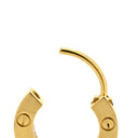 カルティエ Cartier ラブ シングル フープ B8301423 イエローゴールド K18YG ピアス LOVE Au750 18K 18金 片耳用