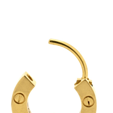 カルティエ Cartier ラブ シングル フープ B8301423 イエローゴールド K18YG ピアス LOVE Au750 18K 18金 片耳用