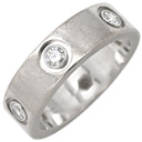 カルティエ Cartier ラブリング フルダイヤ B4026000 ホワイトゴールド K18WG ダイヤモンド #51(JP11) リング 指輪 LOVE Ring 750WG 6Pダイヤモンド 11号