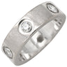 カルティエ Cartier ラブリング フルダイヤ B4026000 ホワイトゴールド K18WG ダイヤモンド #51(JP11) リング 指輪 LOVE Ring 750WG 6Pダイヤモンド 11号