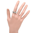カルティエ Cartier ラブリング フルダイヤ B4026000 ホワイトゴールド K18WG ダイヤモンド #51(JP11) リング 指輪 LOVE Ring 750WG 6Pダイヤモンド 11号