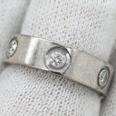 カルティエ Cartier ラブリング フルダイヤ B4026000 ホワイトゴールド K18WG ダイヤモンド #51(JP11) リング 指輪 LOVE Ring 750WG 6Pダイヤモンド 11号