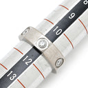 カルティエ Cartier ラブリング フルダイヤ B4026000 ホワイトゴールド K18WG ダイヤモンド #51(JP11) リング 指輪 LOVE Ring 750WG 6Pダイヤモンド 11号