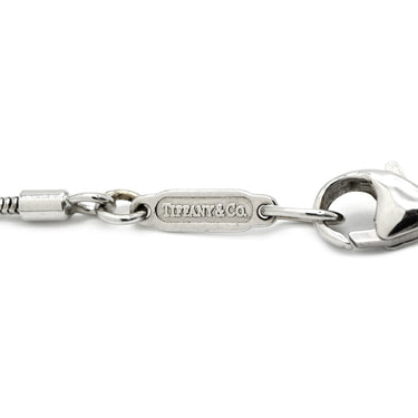 ティファニー Tiffany & Co アトラス バー ダイヤ ペンダント ホワイトゴールド K18WG ダイヤモンド ネックレス T＆Co. 3石 3P 18K 750 WG ローマ数字