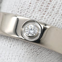 カルティエ Cartier ラブリング ハーフダイヤ B4032500 ホワイトゴールド K18WG ダイヤモンド #61(JP21) リング 指輪 クラシックモデル LOVE Ring 750 18K 3粒 3石 20号