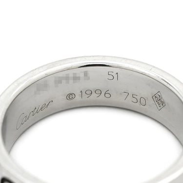 カルティエ Cartier LOVE ラブリング B4084700 ホワイトゴールド K18WG #51(JP11) リング 指輪 750 18K WG クラシックモデル 10.5号