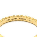 ヴァンクリーフアーペル Van Cleef & Arpels ペルレ ゴールドパール スモール VCARPJMG00 イエローゴールド K18YG #47 リング 指輪 Au750 18K 18金 7号