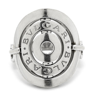 ブルガリ BVLGARI アストラーレ チェルキ ホワイトゴールド K18WG リング 指輪 ロゴ サークル 18K 750WG 12号