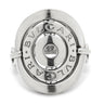 ブルガリ BVLGARI アストラーレ チェルキ ホワイトゴールド K18WG リング 指輪 ロゴ サークル 18K 750WG 12号