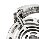 ブルガリ BVLGARI アストラーレ チェルキ ホワイトゴールド K18WG リング 指輪 ロゴ サークル 18K 750WG 12号