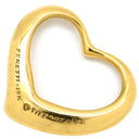 ティファニー Tiffany & Co オープンハート 28mm イエローゴールド K18YG ペンダントトップ エルサペレッティ ネックレストップ 750YG